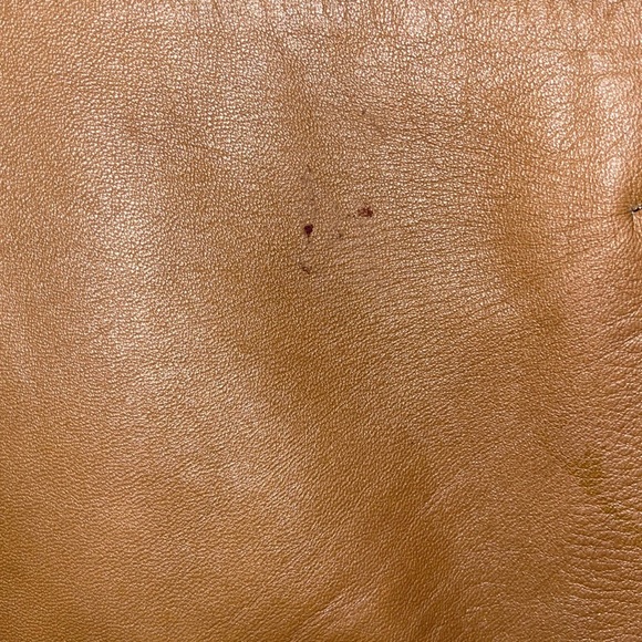 Brown | Leather | Blazer | Over-Sized - Picture 6 of 11